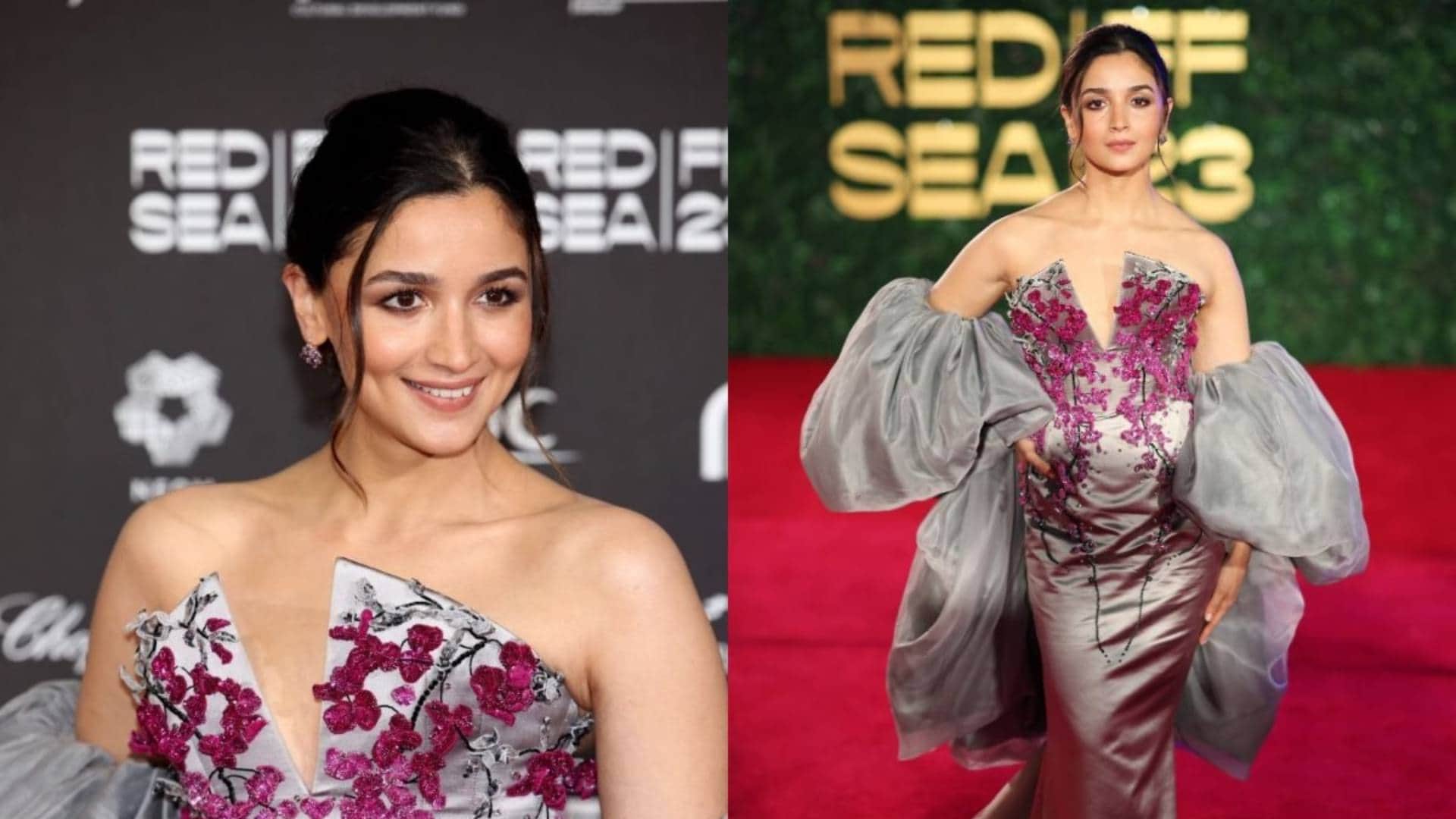 Alia Bhatt got trolled for posing with Pakistani actors at Red Sea Film Festival users said she had no dignity
