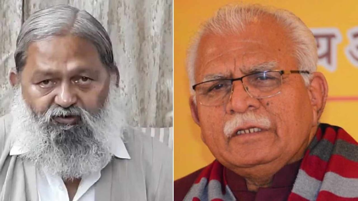 Anil Vij did not attend the swearing in ceremony of CM Nayab Saini