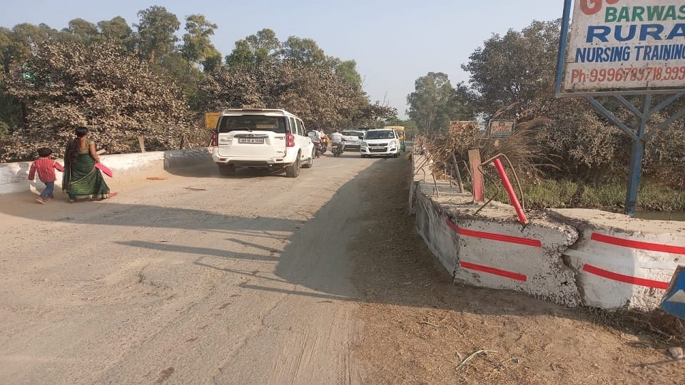 Barwasni culvert became cause of trouble in Sonipat, committee formed to find solution to the problem of jam