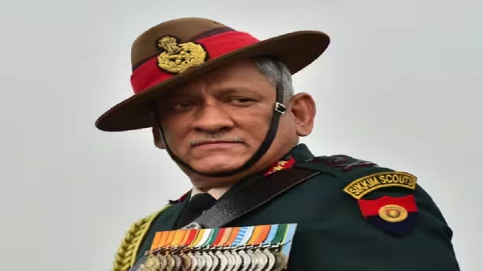 second death anniversary of the India first CDS Bipin Rawat.