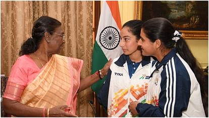 Draupadi Murmu: President Murmu encouraged the players, confident of medals in Paris