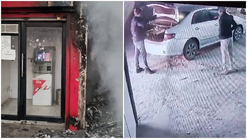 Miscreants stole Rs 20 lakh from ATM in Kherki Daula