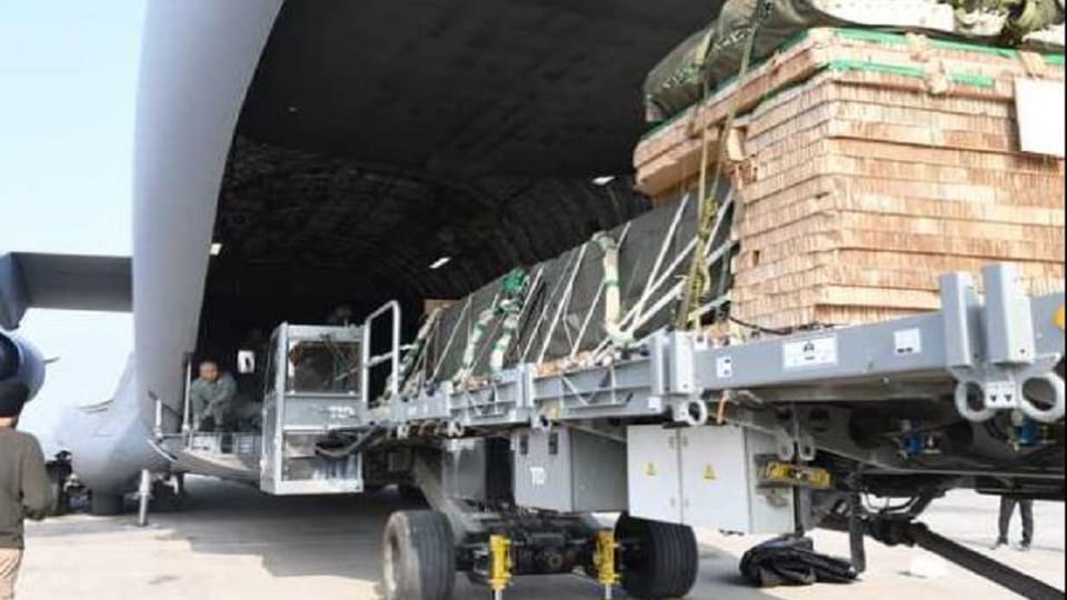Big success for Indian Air Force now weapons weighing 16 tons can be dropped by parachute in inaccessible area