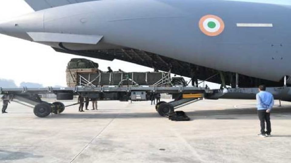 Big success for Indian Air Force now weapons weighing 16 tons can be dropped by parachute in inaccessible area