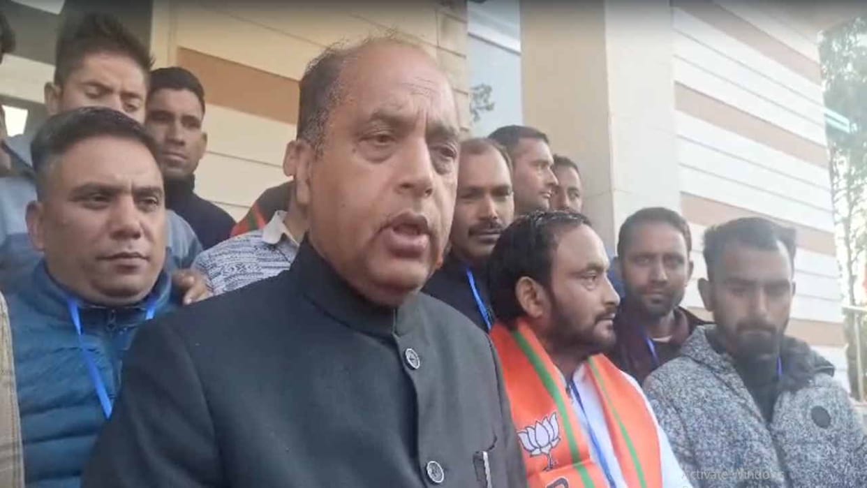 jairam thakur Time for brainstorming, not celebration for state govt and Congress