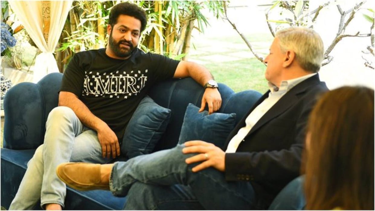 Junior NTR organized a lunch for Netflix CEO Ted Sarandos shared pictures with a beautiful note