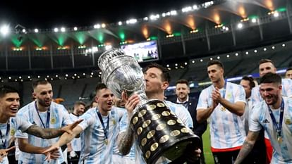 Copa America 2024: लियोनल मेसी की अर्जेंटीना मुश्किल ग्रुप में, कोलंबिया और पैराग्वे से होगी ब्राजील की टक्कर Copa America 2024 draw Lionel Messi Argentina in difficult group Brazil will face Colombia and Paraguay