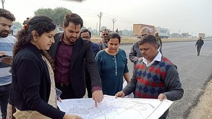 Divisional Commissioner inspected from Shastripuram to Kakua agra