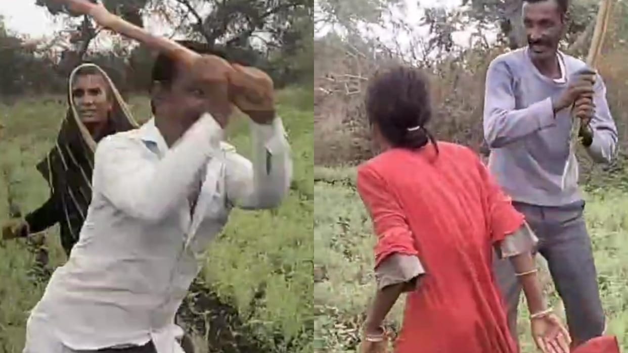 Ujjain Crime Deadly attack on mother and daughter over leased land