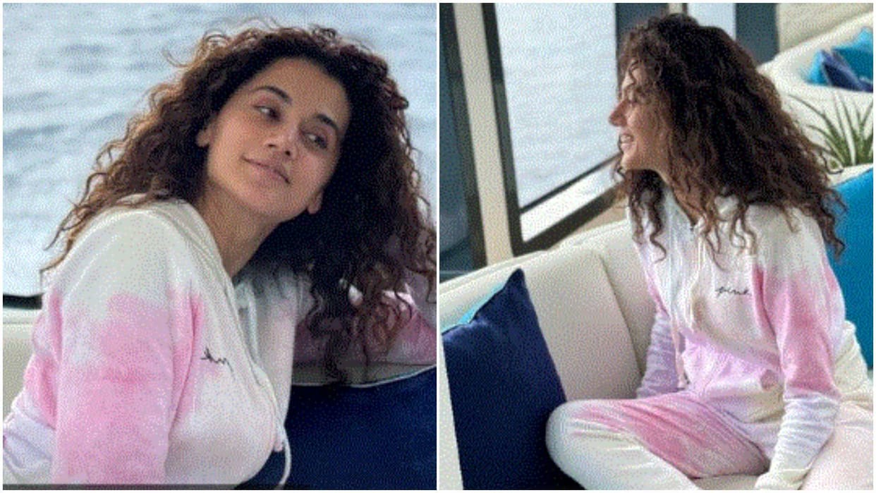 SRk Film Dunki and Phir Aayi Haseen Dillruba Taapsee Pannu living time of her life in Maldives shares photos