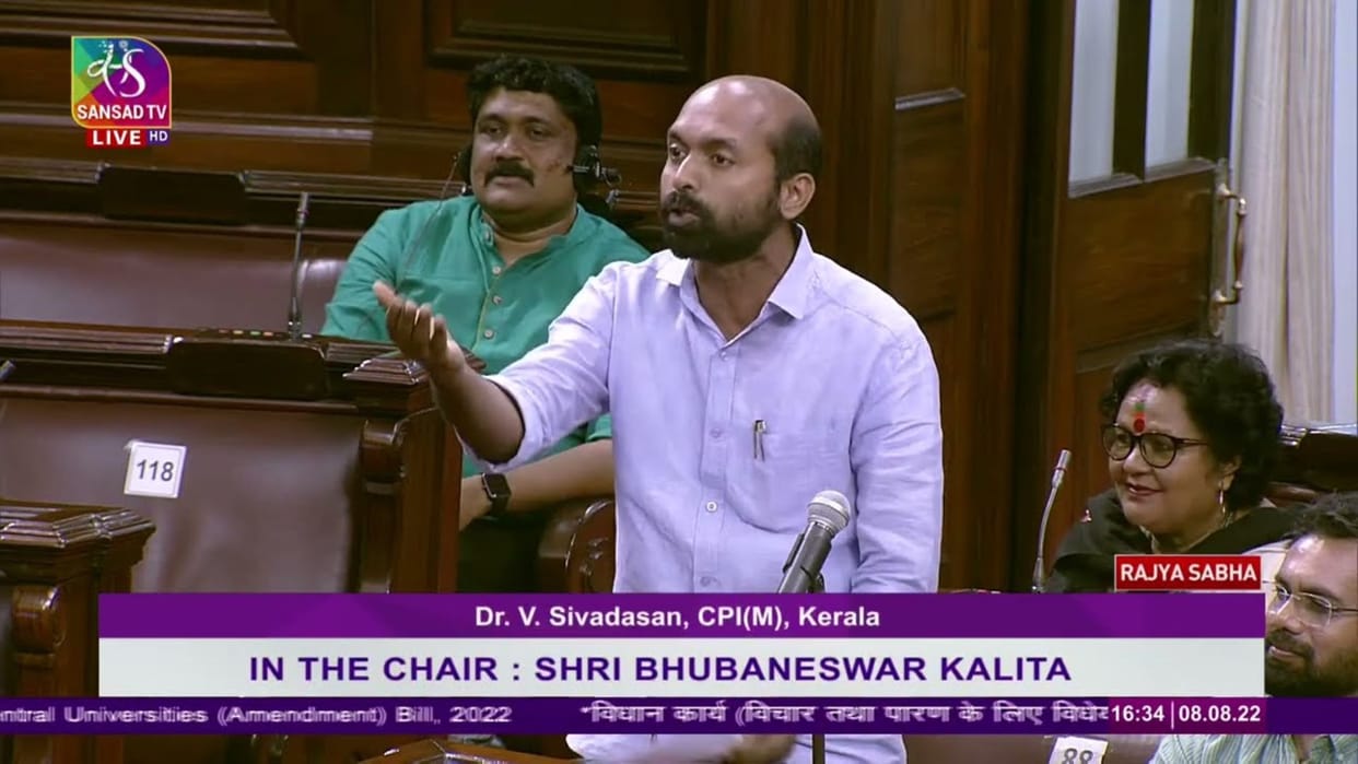 States should be given power to appoint governors: CPI(M) MP V Sivadasan