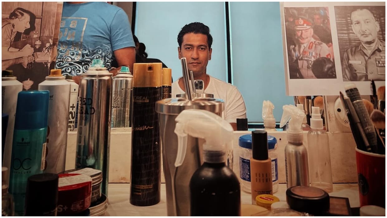 Sam Bahadur: Vicky kaushal shares bts Photo from Set says love you all showering for our efforts is gratifying