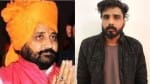 सुखदेव सिंह गोगामेड़ी। पुलिस द्वारा पकड़ा गया आरोपी रामवीर।