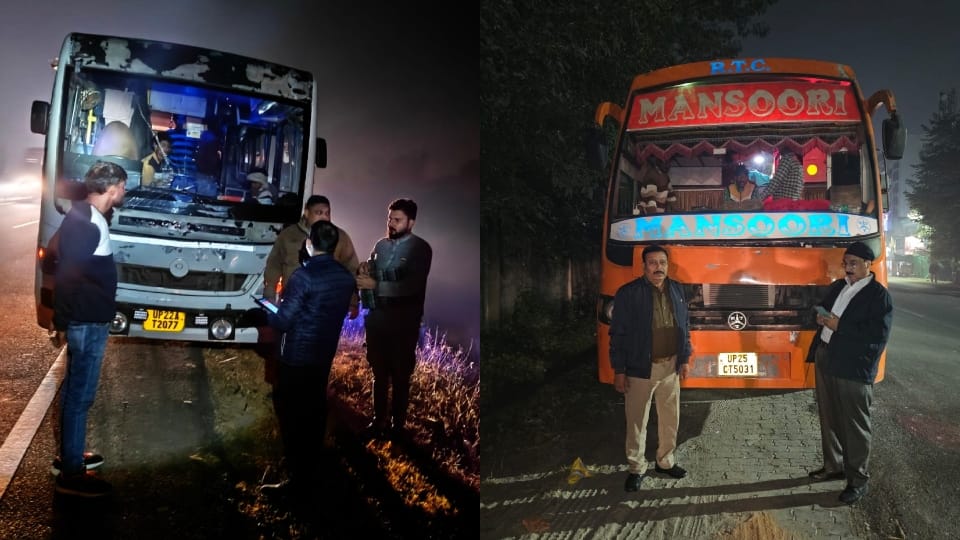 Challan of 18 buses in three days and five double decker bus seized in Bareilly
