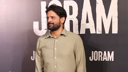 Joram Premiere Event Manoj Bajpayee Jaideep Ahlawat Sharib Hashmi Mukesh Chabbra Ella Arun Anupriya Goenka