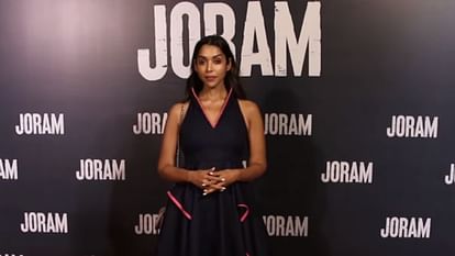 Joram Premiere Event Manoj Bajpayee Jaideep Ahlawat Sharib Hashmi Mukesh Chabbra Ella Arun Anupriya Goenka