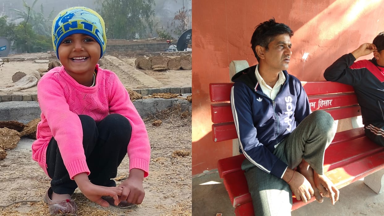 Dead body of six year old girl found hanging on a swing in Hisar