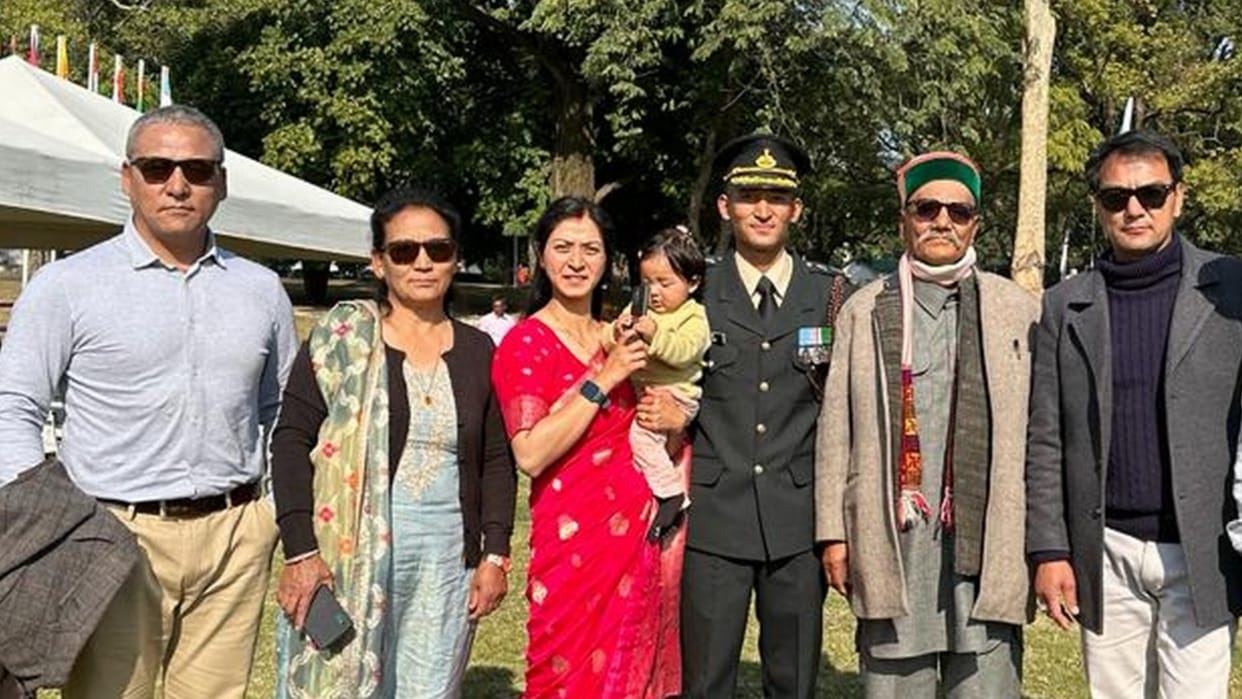 Sushant Lieutenant in Indian Army hails from Manali Himachal Pradesh