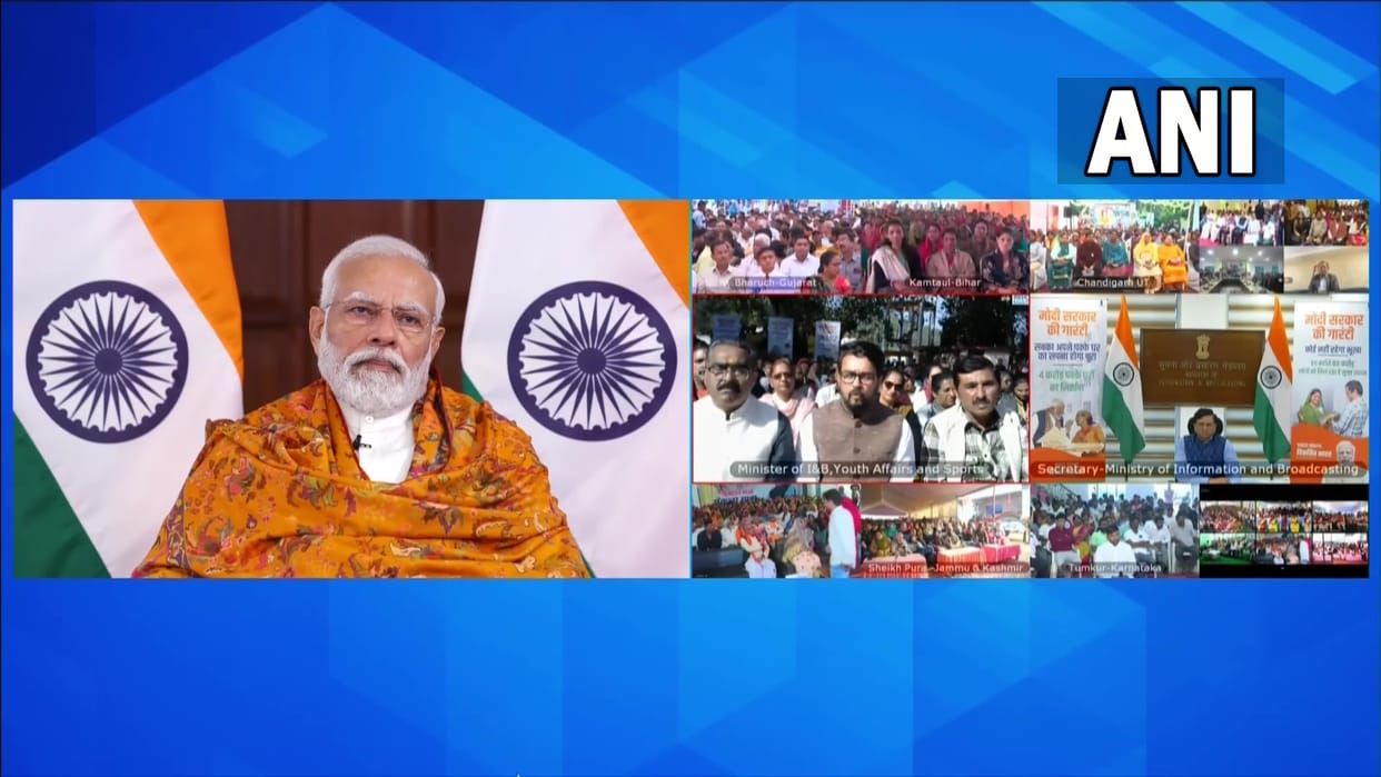 BJP Viksit Bharat Sankalp Yatra PM Modi JP Nadda Anurag Thakur