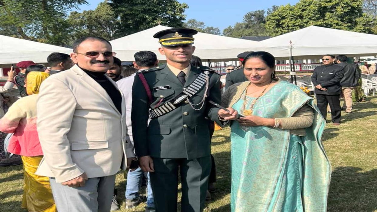 IMA POP 2023: Theog Prashant Sharma becomes Lieutenant, will serve as the third generation of the family