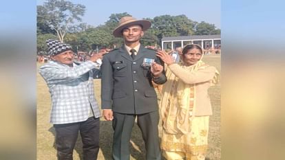 IMA POP 2023: Purushottam Lal of Kolar village of Sirmaur became lieutenant in the army.