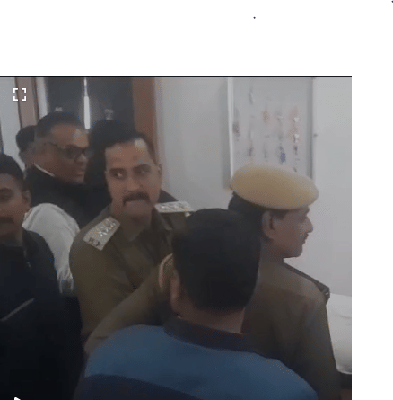 Panther entered in girls hostel, forest department rescued