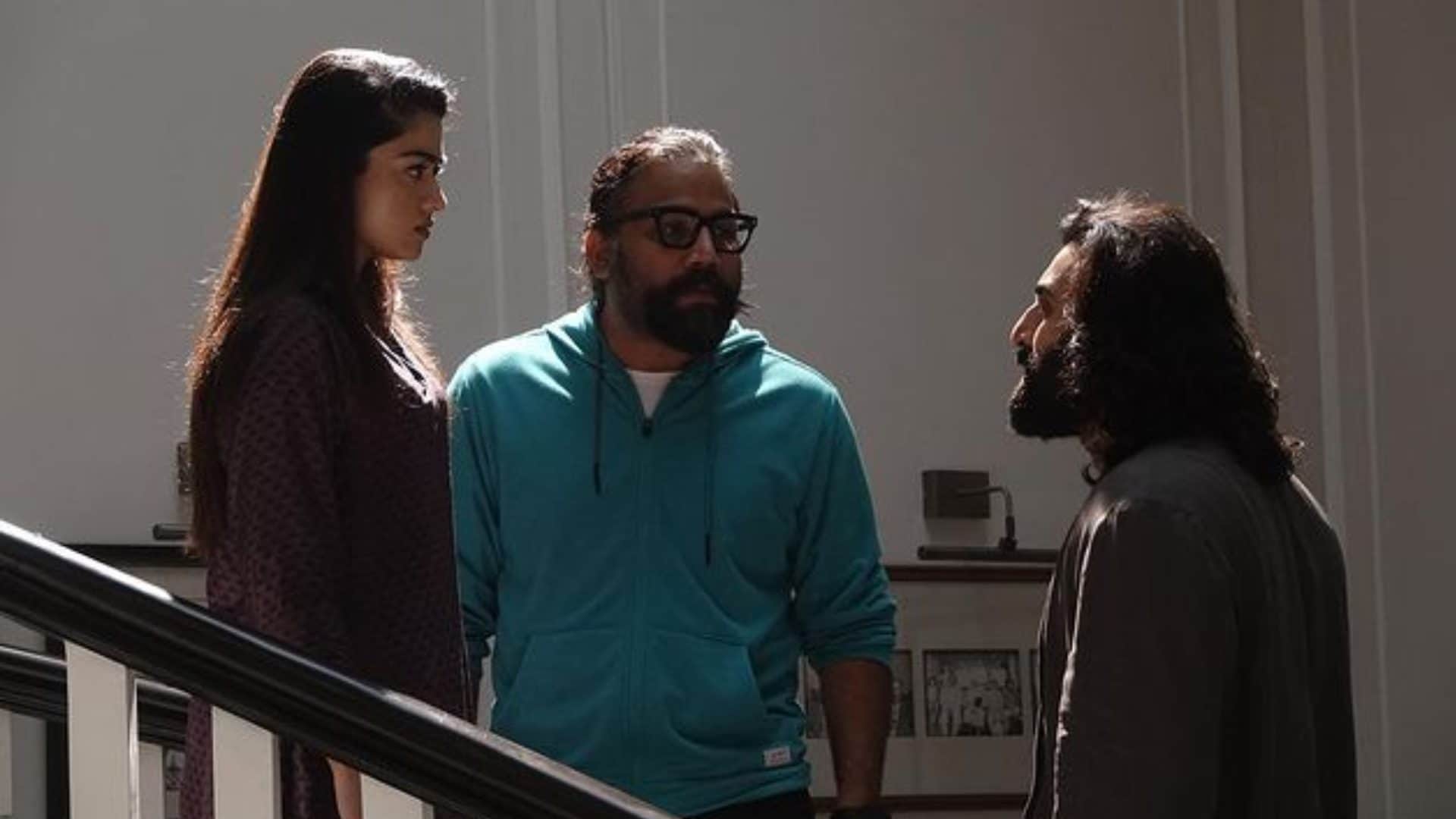 Rashmika Mandanna expresses gratitude to fans on 1 week of Ranbir Kapoor starrer Animal drops BTS photos