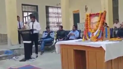 Controversy over speech of polytechnic student in budaun