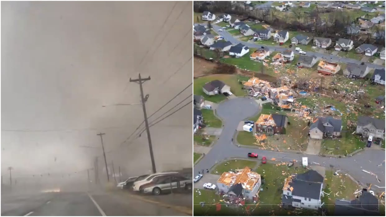 Six people have died due to tornado havoc in Tennessee, America