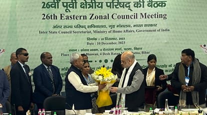 Bihar News : Amit Shah Patna meeting with CM Nitish Kumar, Mamta Banerjee, Naveen Patnyaak not in EZC Meeting