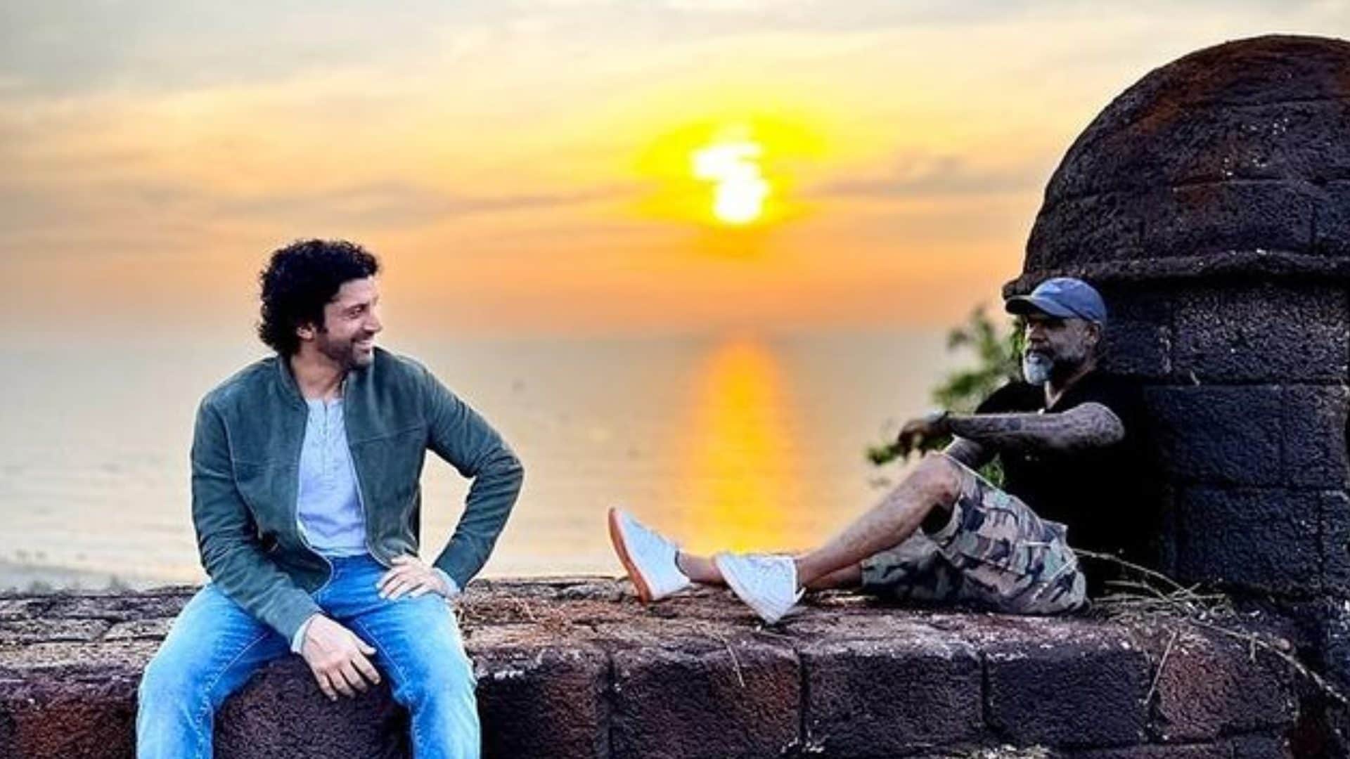 Farhan Akhtar Revisits Goa Chapora Fort after 23 years of his Directorial Debut Dil Chahta Hai