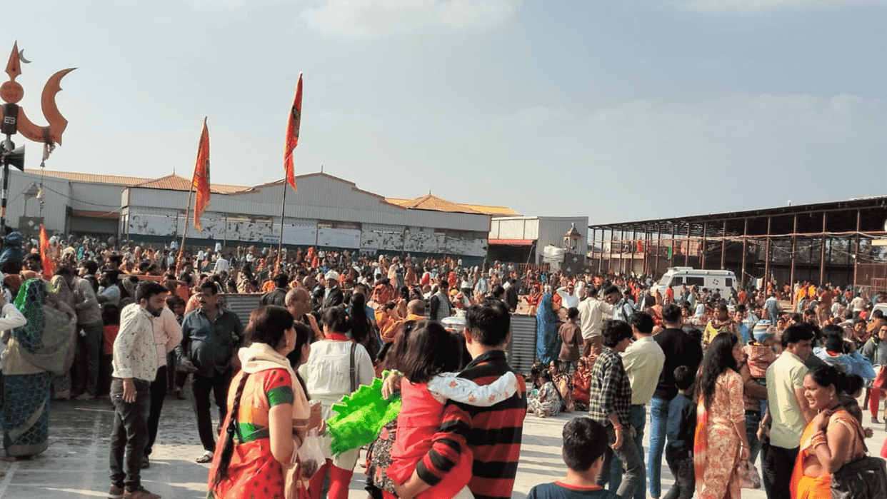 Flood of faith gathered at Kubereshwar Dham
