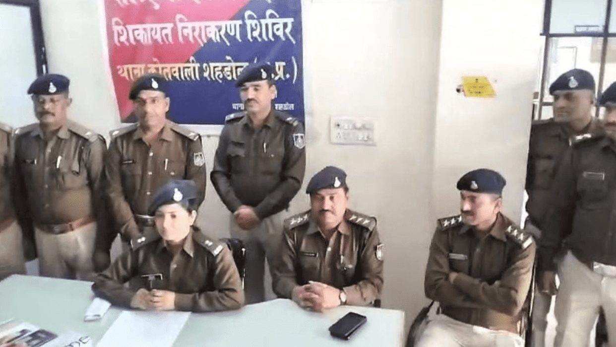 Police took action on continuous theft cases in Shahdol