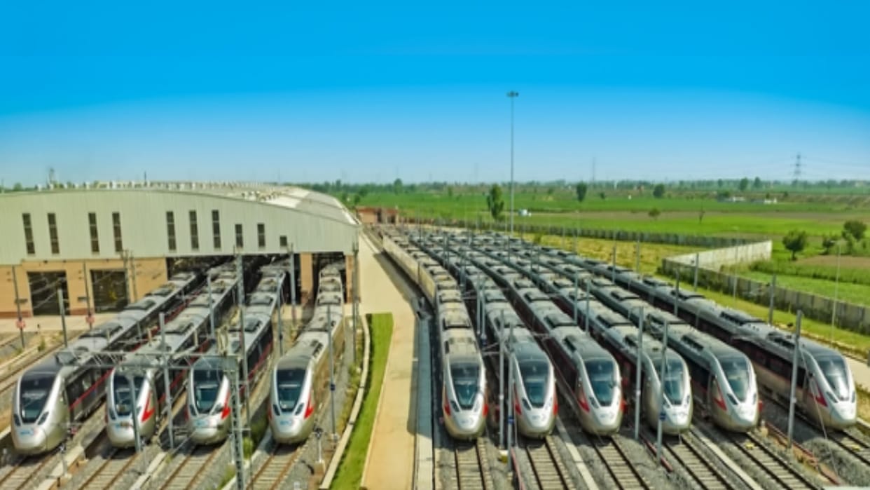 Meerut: Namo Bharat train reaches Modi Nagar South, trial run begins from primary section to further section