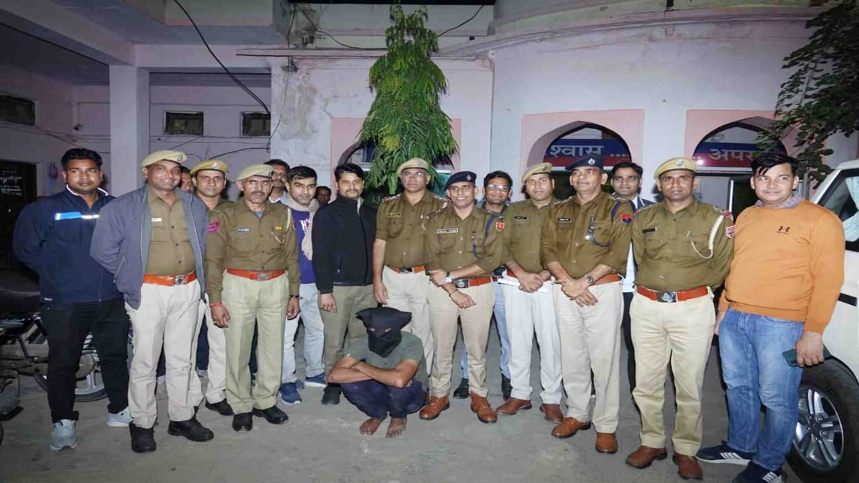 Youth accused of raping 6 year old innocent girl arrested in Dausa