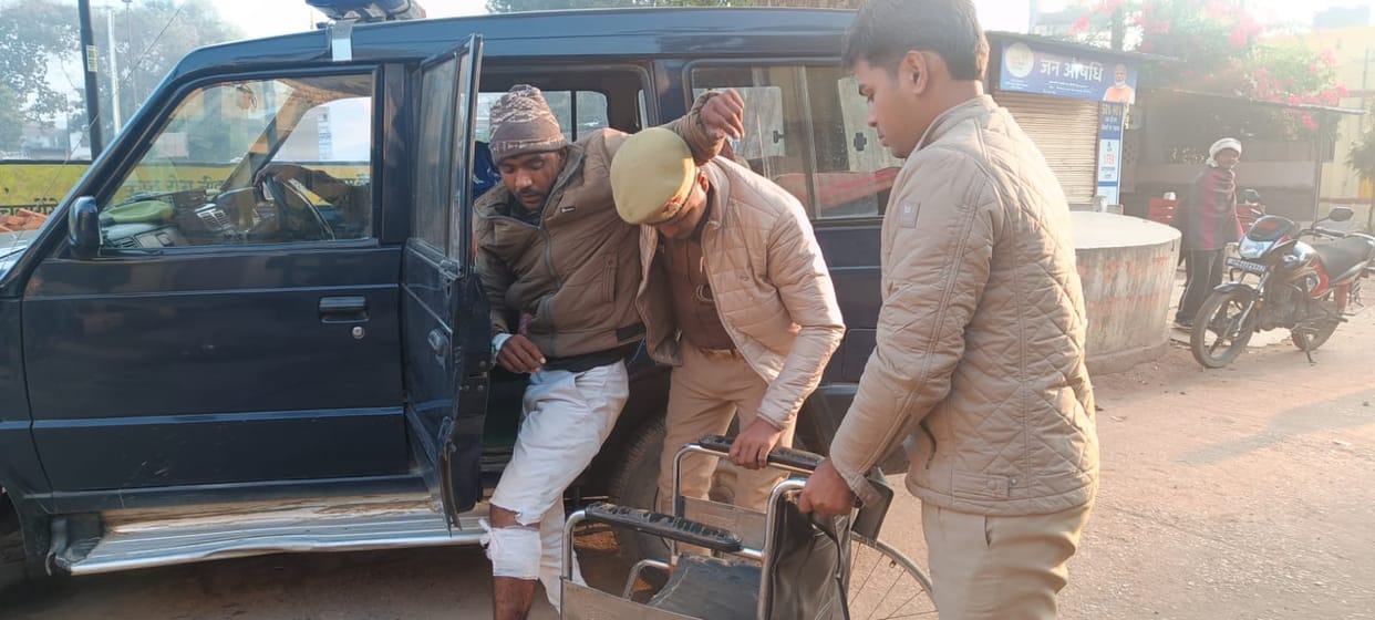 Cattle smuggler carrying a reward of Rs 15,000 injured in encounter with police, accomplice absconding