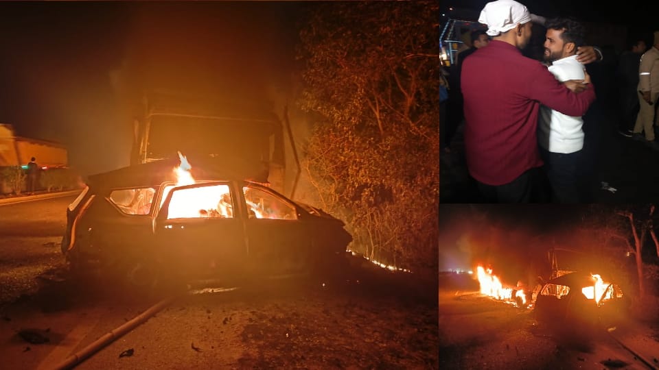 Bareilly Road Accident News: Dumper And Car Collide On Nainital Highway In Bhojipura