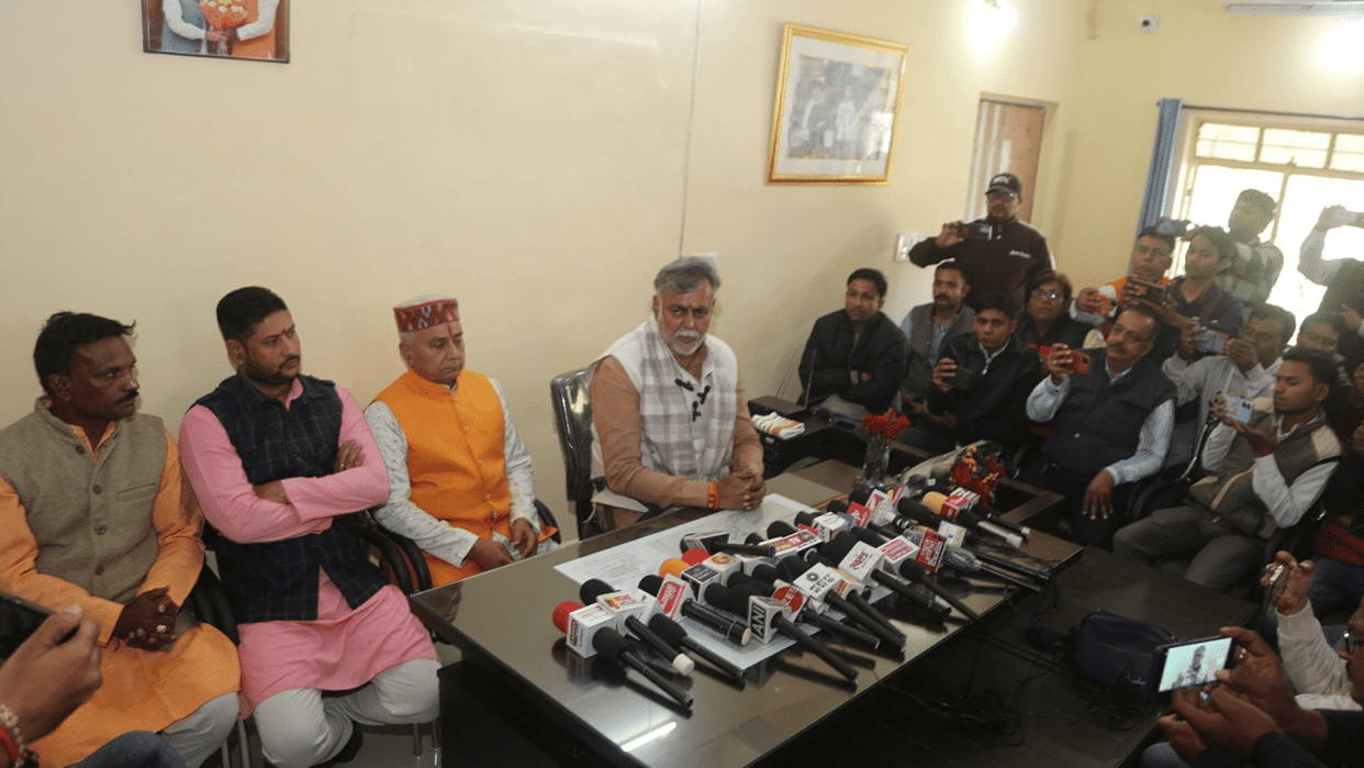 Prahlad Patel reached Damoh after winning the election and expressed his gratitude to the public
