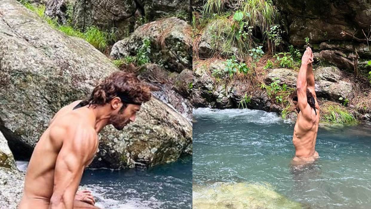Crakk stars Vidyut Jammwal enjoying wilderness on his birthday he shares bold photos during Himalayan Retreat