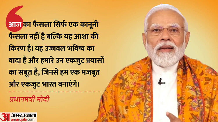 Pm Modi Bjp Reaction On Supreme Court Verdict On Article Abrogation