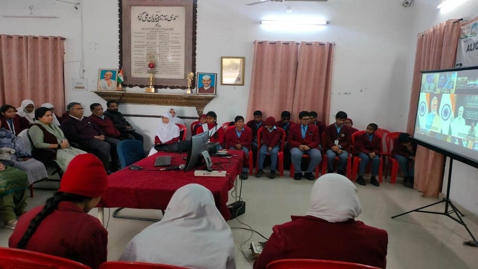 Students, teachers, employees heard PM Modi address
