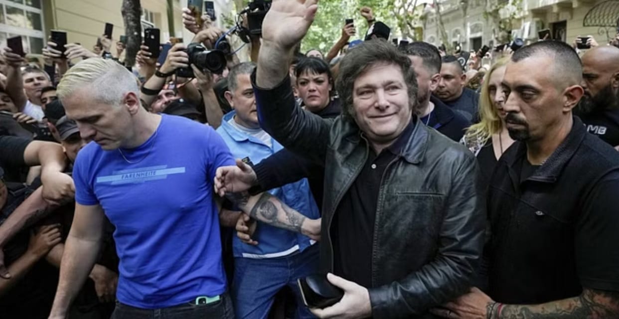 javier milei sworn in as argentina new president gave clear support to israel
