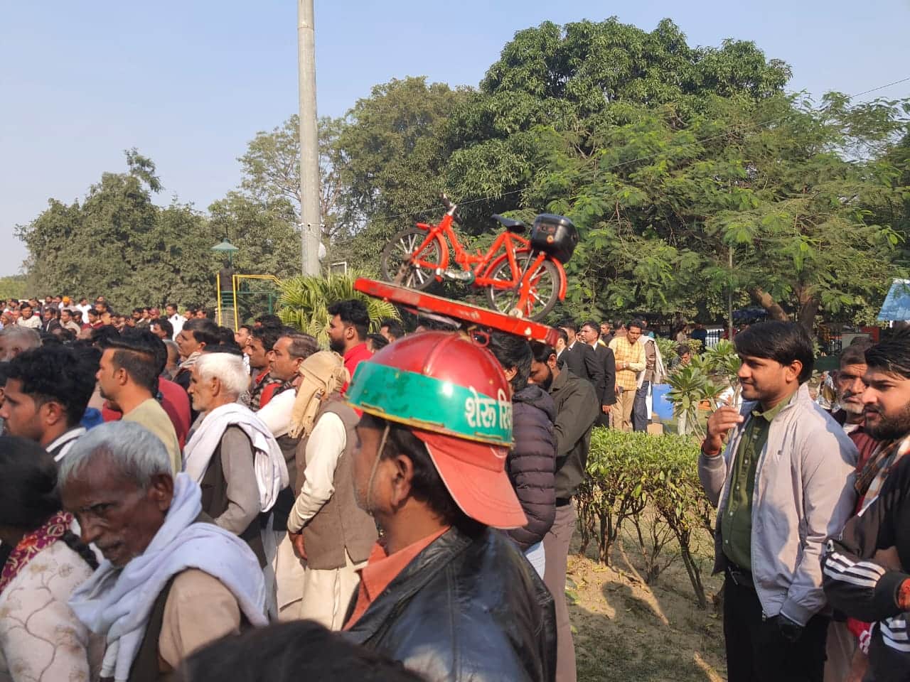 Nutima controversy: Tractor-trolleys going to Atul Pradhan Panchayat stopped, supporters rucks