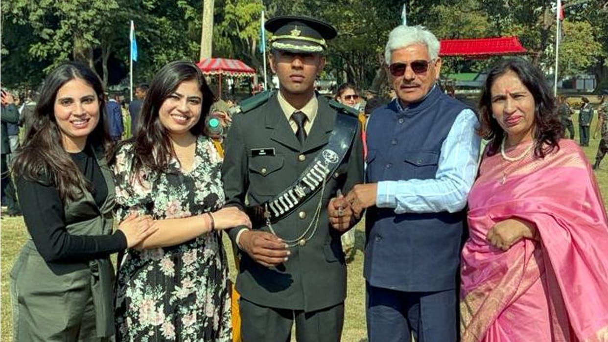 Kurukshetra: Raghav Sehrawat of Kurukshetra became Lieutenant in the Indian Army