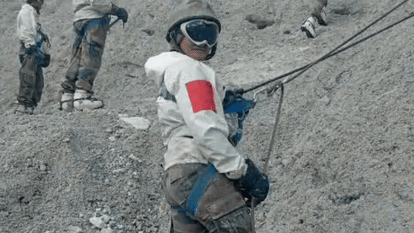 Capt Fatima Wasim  deployed on operational post on Siachen Glacier