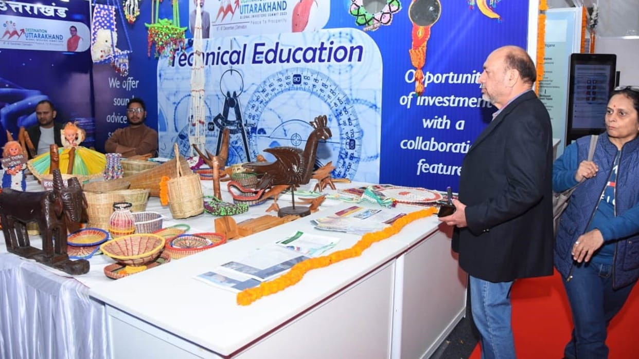 Models of Uttarakhand become center of attraction after Global Investors Summit