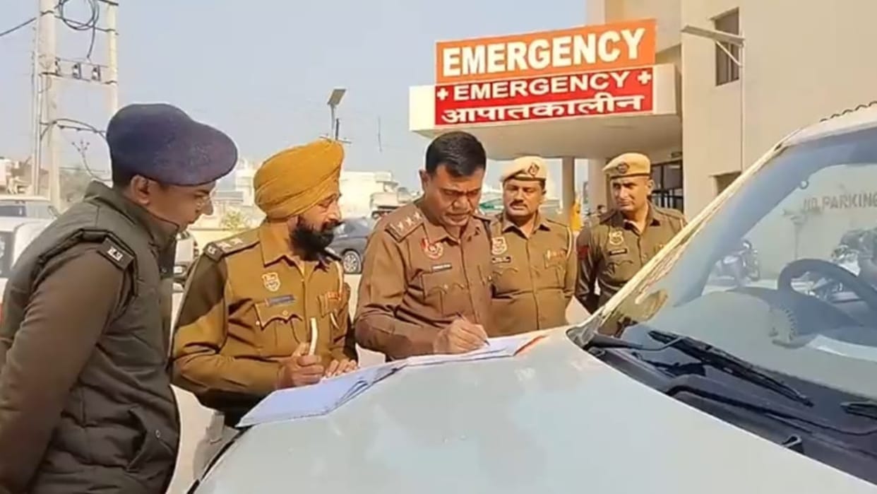 Masked men shot a young man in Kurukshetra of Haryana