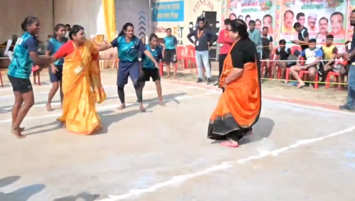 Namo Kabaddi Competition: Mayor tried his hand in Kabaddi competition, said  awareness towards sports has incr