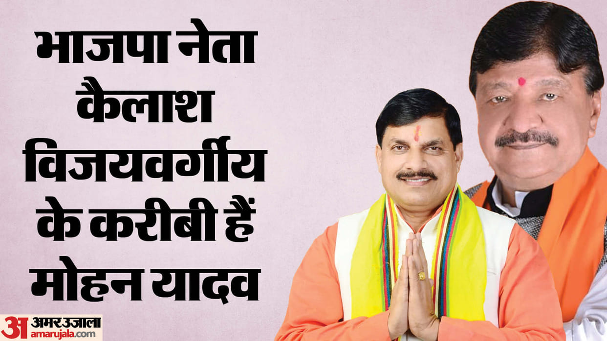 Mohan Yadav is close to BJP leader Kailash Vijayvargiya