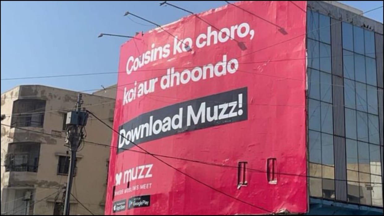 Pakistan dating app muzz advertisement goes viral users react on social media